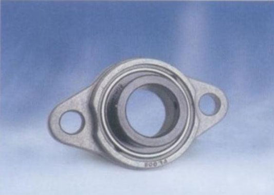 10mm Flange Bearing UFL000 Eccentric Collar Locking Two-Bolt Flange Unit