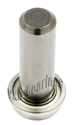 1/2" Flanged Bearing - 1/4 diameter integrated 9/16 Axle