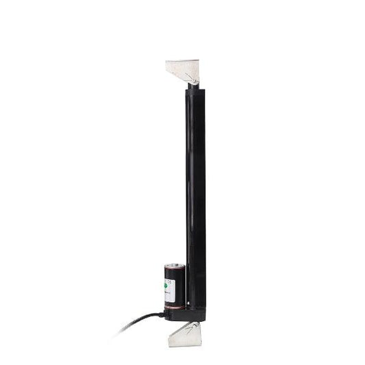 12 Inch Stroke 225 lbs DC 12 Volt Black Linear Actuator - mounting brackets
