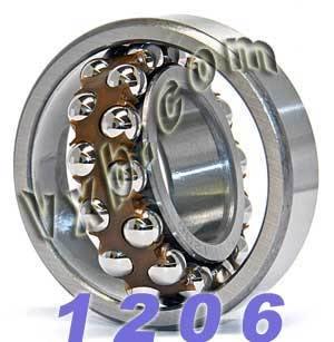 1206 Self Aligning Ball Bearing 30x62x16mm