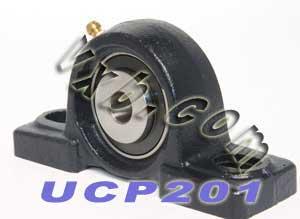 12mm Bearing UCP201 Pillow Block Cast Housing Mounted Bearing