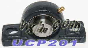 12mm Bearing UCP201 Pillow Block Cast Housing Mounted Bearing