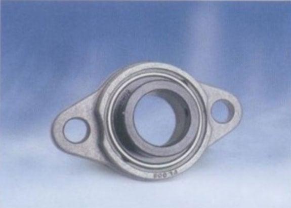 12mm Stainless steel Flange Bearing SSUFL001 Eccentric Collar Locking Two-Bolt Flange