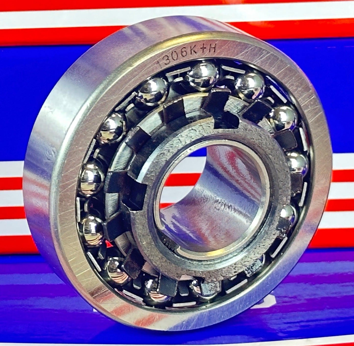 1306K+H Tapered Self Aligning Ball Bearing - Adapter Sleeve 25x72x19mm