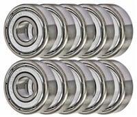 14 Sealed Generation 1 Xmods Bearing 3x6x2 Shielded Miniature Bearing