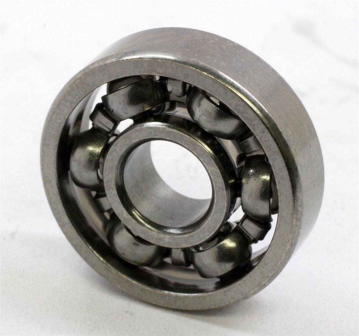 1/4" x 1/2" x 3/16" Open Stainless Steel Ball Bearing 1/4" x 1/2" x 3/16 inch