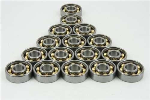 16 inline Skate Bearing Nylon Cage Open