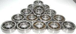 16 inline Skate Bearing Nylon Cage Open