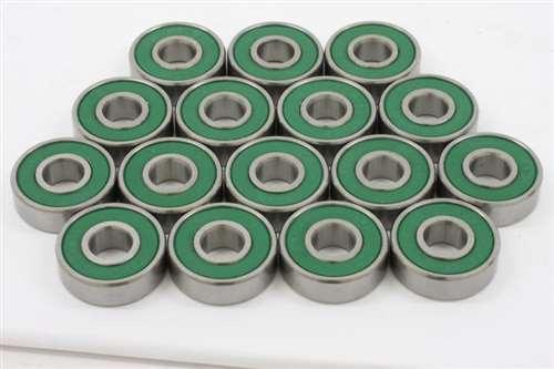 16-Pack inline/Rollerblade Roller Skate Hybrid Ceramic Bearing 608RS
