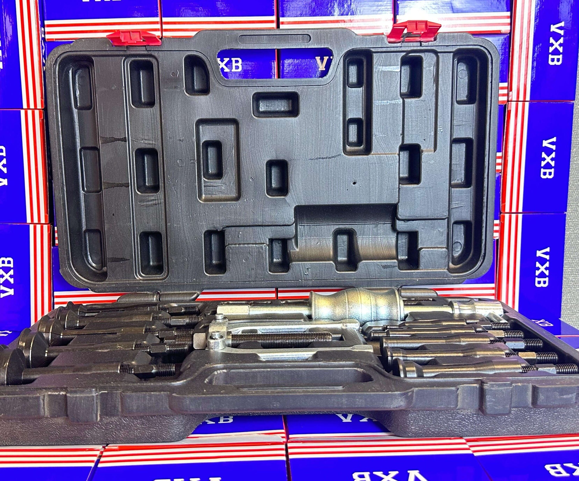 16-Piece Blind Bearing Puller Set - Durable & Versatile Kit