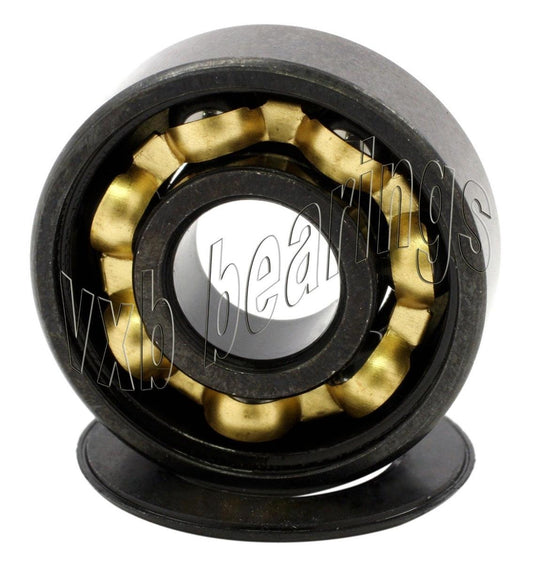 16 Roller Skate Black Bearing - Bronze Cage & Black Seals