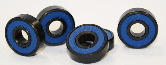 16 Roller Skate Black Bearing - Bronze Cage & Blue Seals