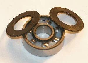 16-Pack Skate Ceramic Bearing 608-2RS Si3N4 - Sealed