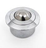 1763 lbs Heavy Duty Machined Steel Drop-in Ball Transfer Unit