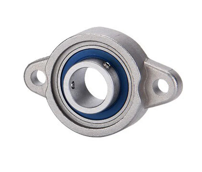 17mm Miniature Flanged Block Stainless Steel Mounted Bearing