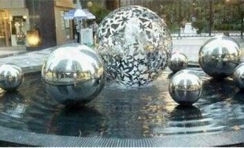 18 inch Mirror Finished Stainless Steel Shiny Ball