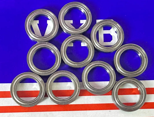 10-Pack 6701ZZ 12x18x4 Shielded 12mm Bore Diameter Bearing