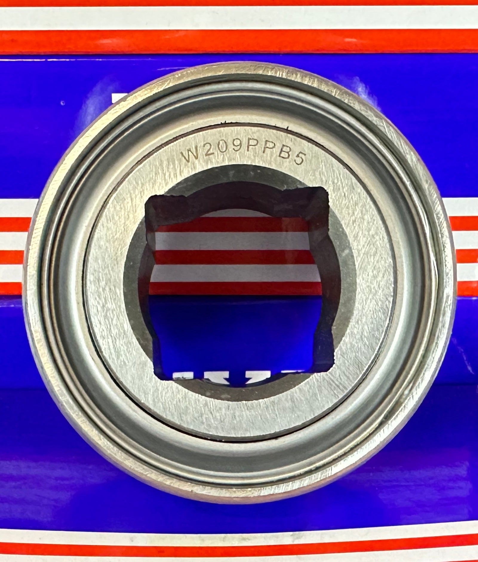 W209PPB5 Two Triple Lip Seals Square Bore 1-1/4" Bore Bearing