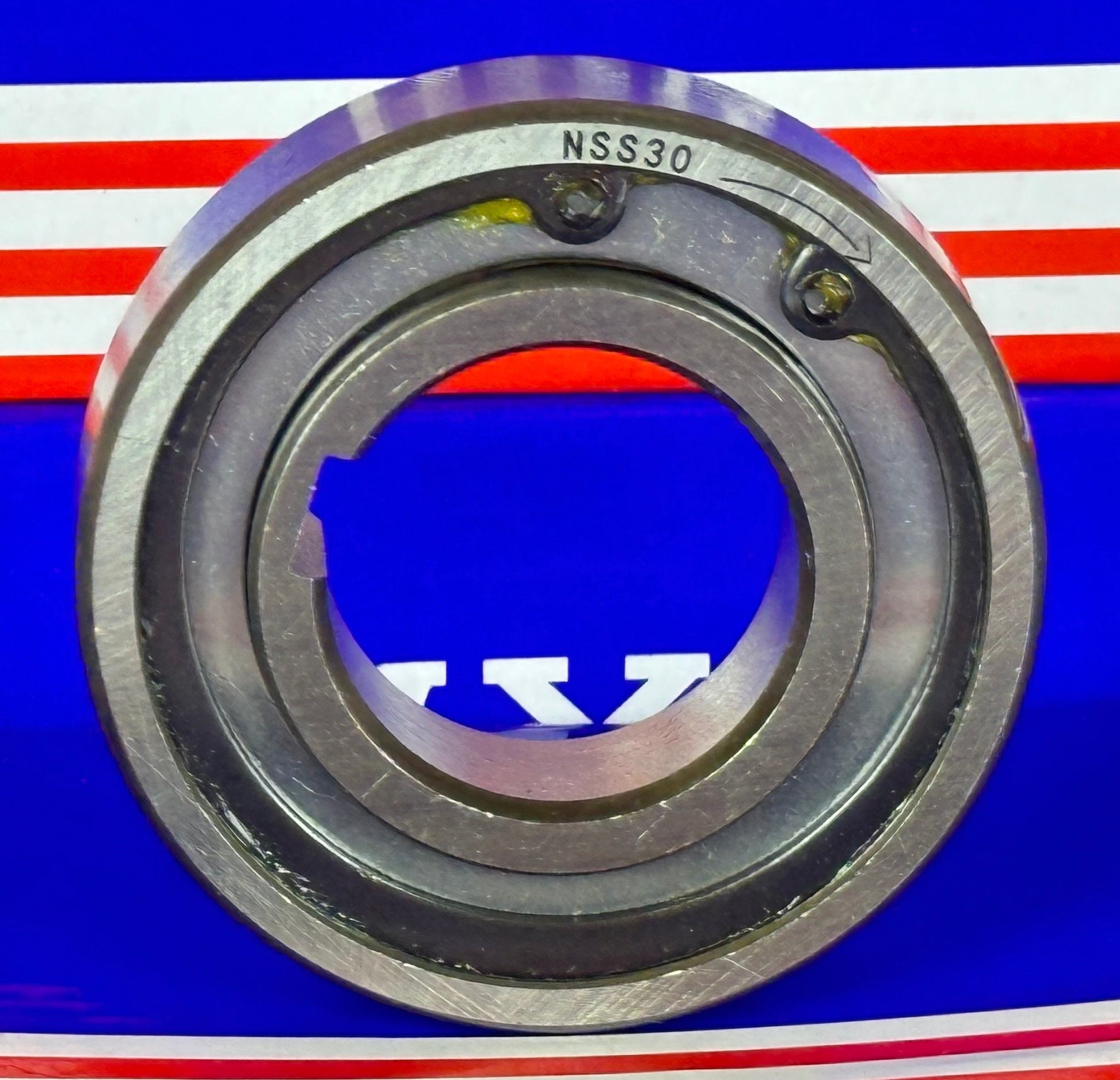NSS30 One-Way 30x62x16 Bearing Support Required Backstop Clutch