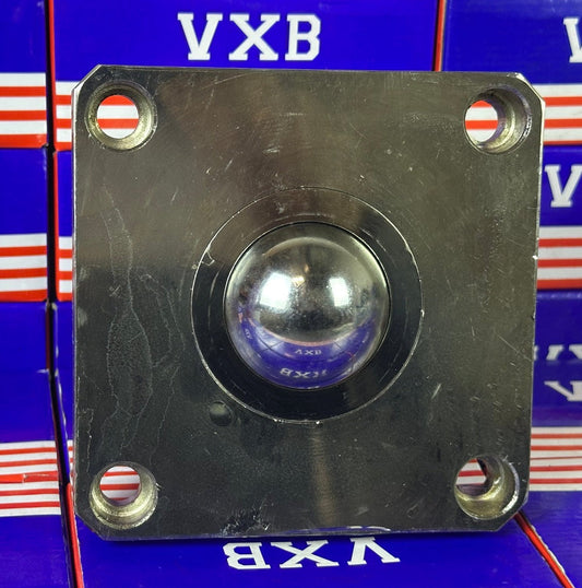 1322 lbs Load Capacity Stainless Steel Flange Ball Transfer Bearing Unit Surface Bearing