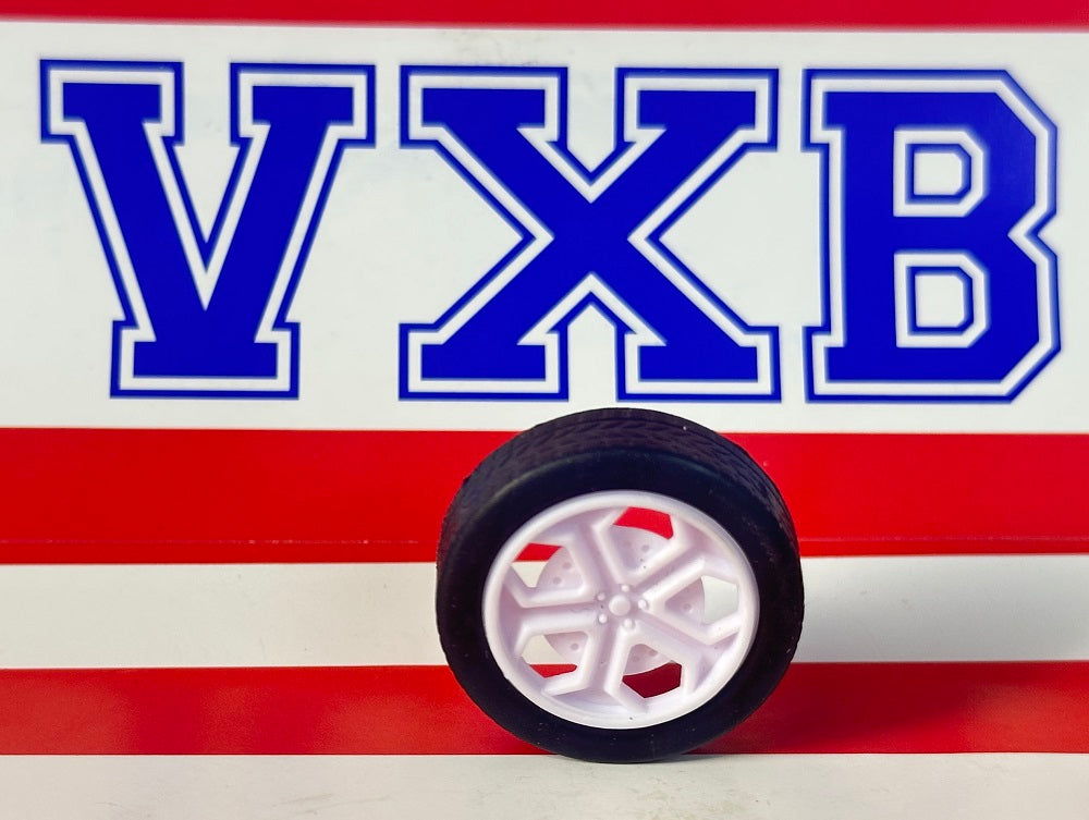 26.2mm Rubber Wheel Tire for Toy Cars 42Q