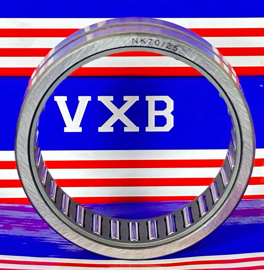 NK70/25 Needle Roller Bearing 70x85x25mm - Machined Type