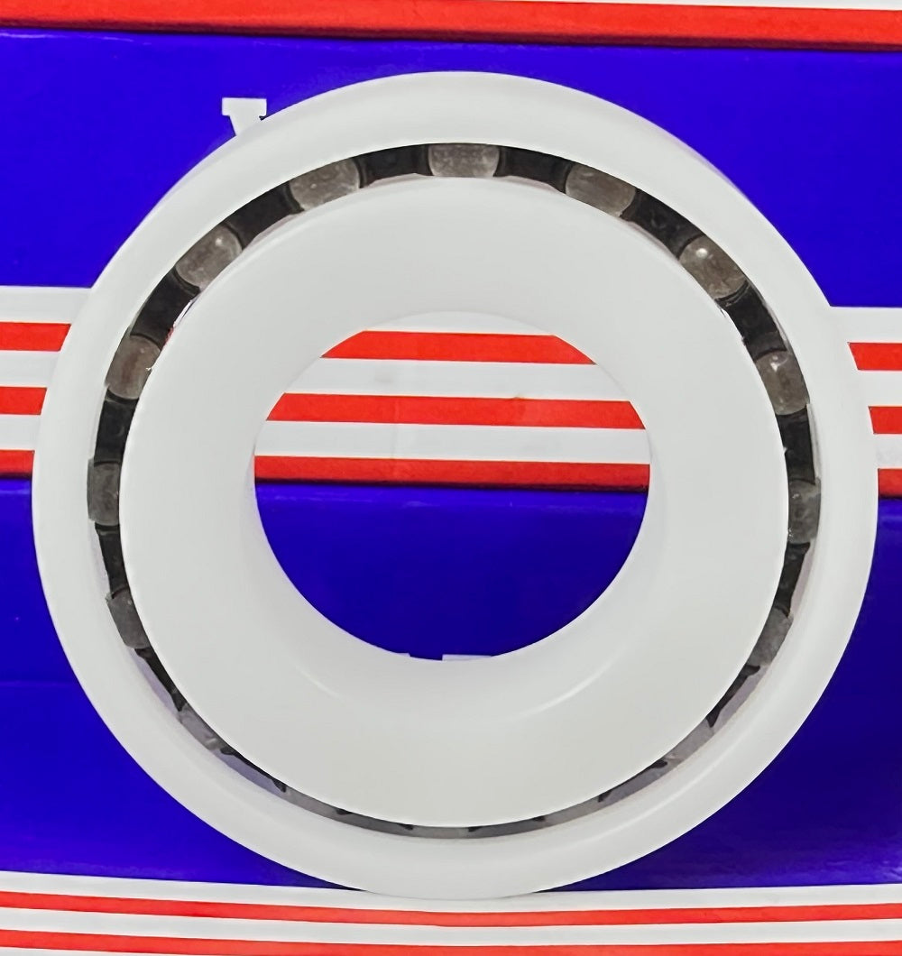 Acetal/POM Plastic Bearing 6208 - Glass Balls - 40x80x18mm