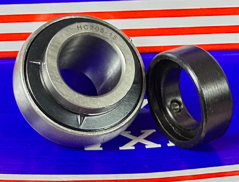 HC205-15 Bearing Insert - eccentric collar 15/16 Inch Mounted