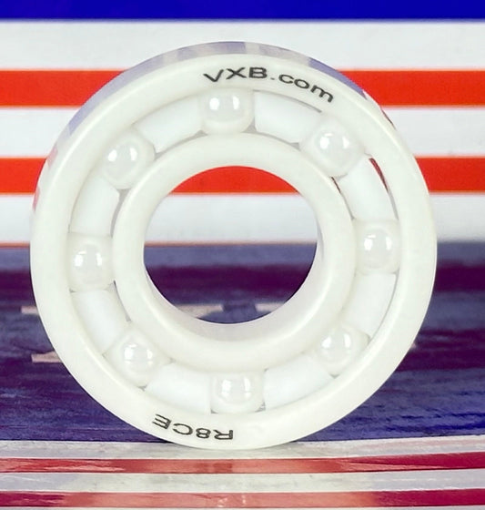 R8 Full Ceramic Bearing 1/2" x 1-1/8" x 1/4"