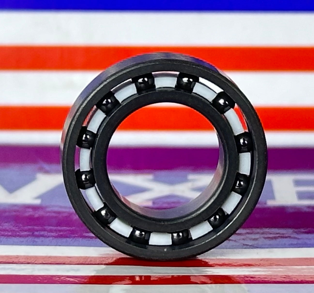 6801 Full Ceramic Bearing Si3N4/PTFE 12x21x5mm