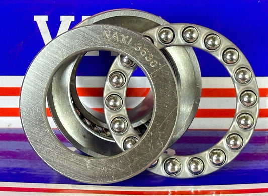 NAXI 3530 Combined Needle Roller - Thrust Ball Bearing Bore:35mm x width:30mm