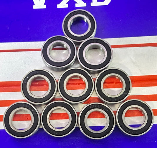 10-Pack Ball Bearings 61800-2RS