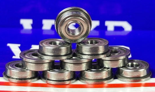 10-Pack Flanged Bearings F694ZZ 4x11x4 - Shielded - Miniature