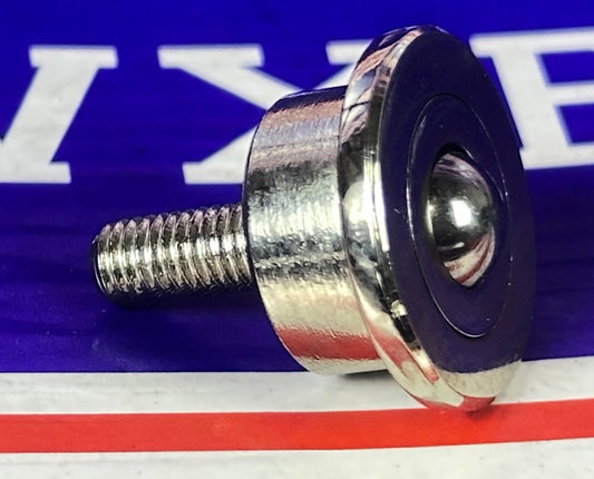 17 lbs load capacity Heavy Duty Machined Steel Ball Transfer Unit - M5 threaded bolt Bearing transfer