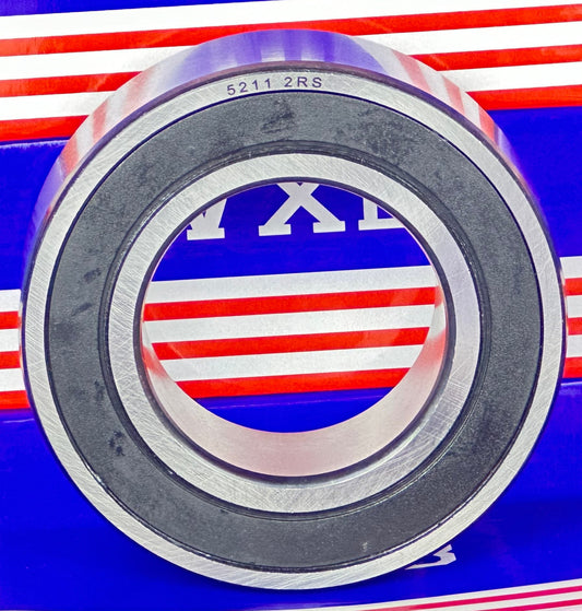 5211-2RS Bearing - Angular Contact - Sealed 55x100x33.3