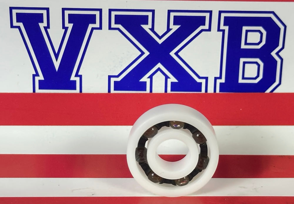 Acetal/POM Plastic Bearing 6000 - Glass Balls - 10x26x8mm