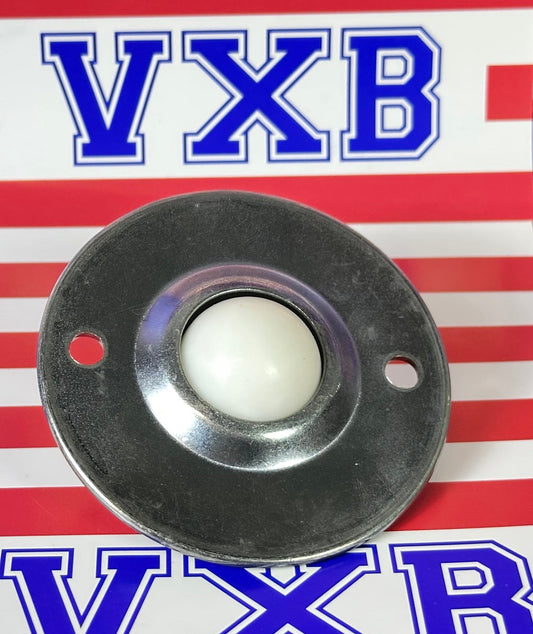 2 Holes 1 Inch Flange Ball Transfer Unit Mount Surface Bearing