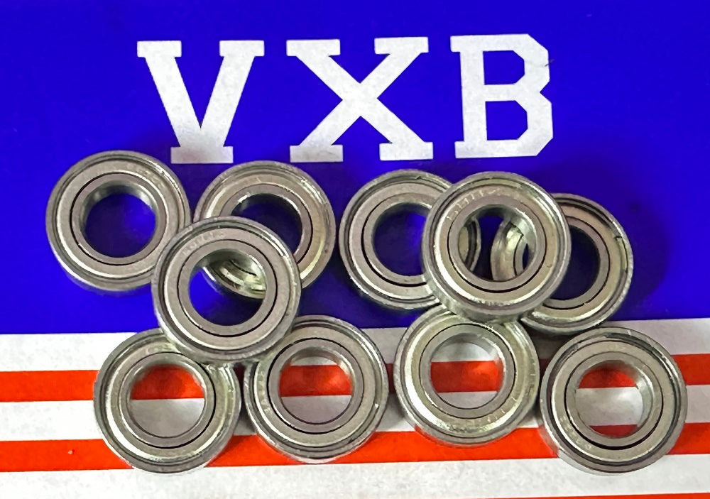 10-Pack 688ZZ 8x16 Shielded 8x16x5 Miniature Bearing