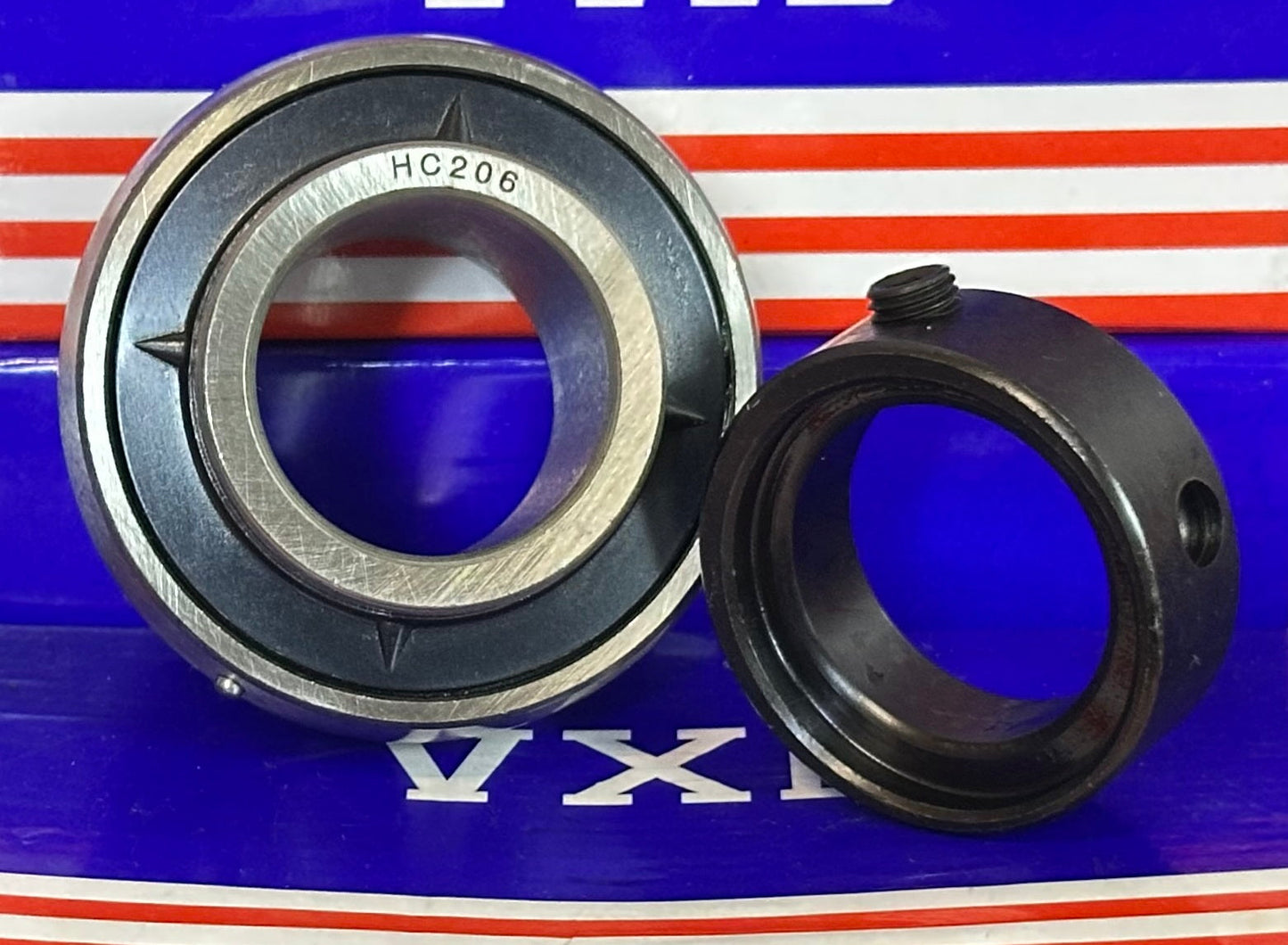 HC206 30mm Axle Bearing Insert - eccentric collar