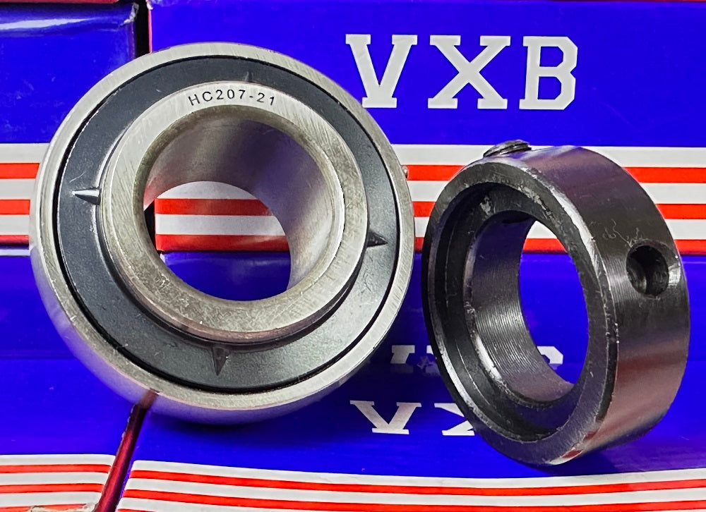 HC207-21 Bearing Insert - eccentric collar 1-5/16" Inch Mounted