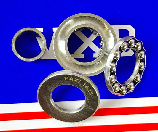 NAXI 1523 Combined Needle Roller - Thrust Ball Bearing 15x24x23mm