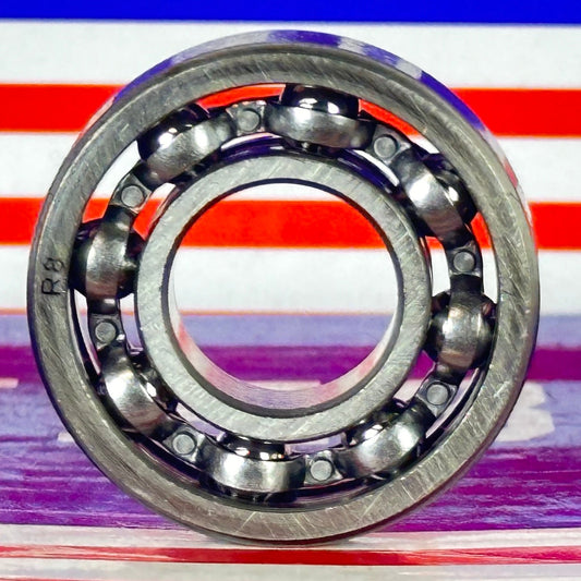 R8 Open Miniature Bearing 1/2" x 1-1/8" x 1/4"