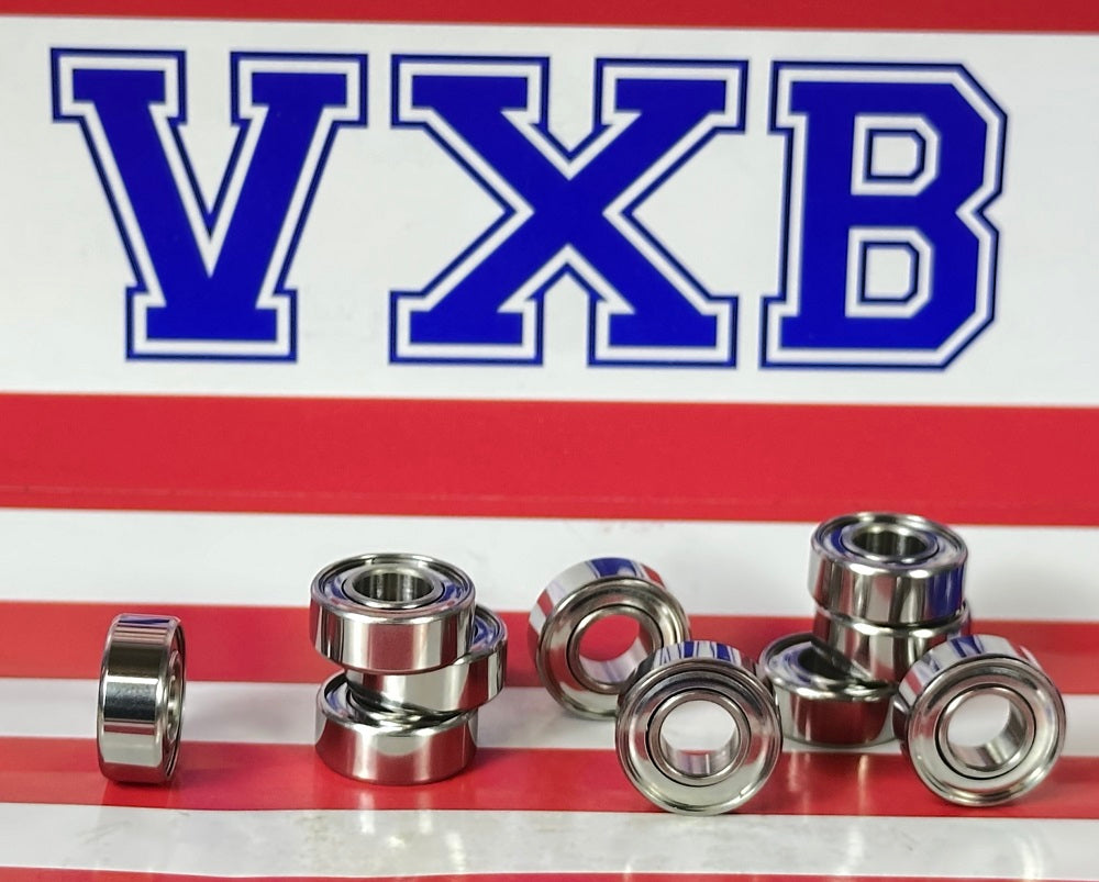 10-Pack Ceramic Bearing S686ZZ 6x13x5 Stainless Steel Shielded ABEC-5 Bearing