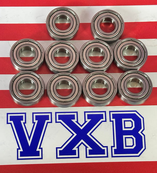 10-Pack S6900ZZ 10x22x6 Stainless Steel Shielded Bearing