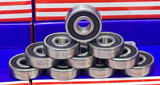 10-Pack 6200-2RS Premium Sealed Ball Bearings 10x30x9mm