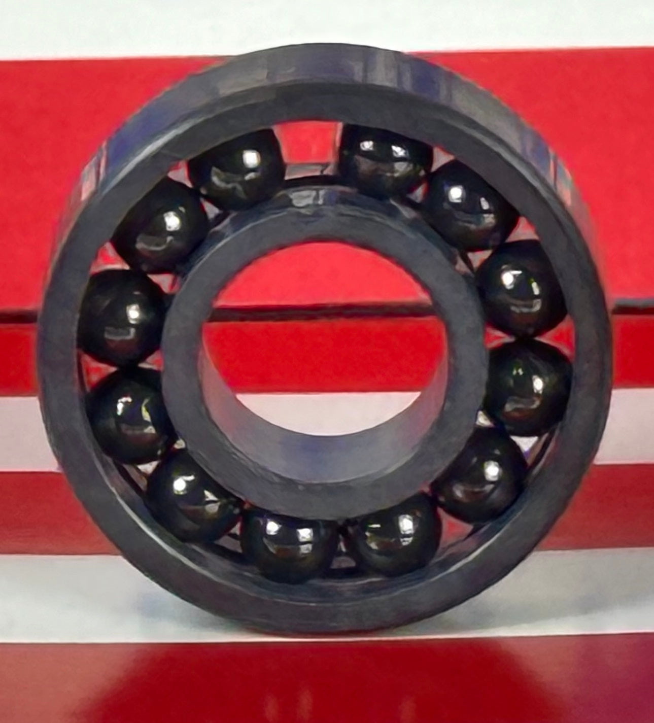 R6 Full Complement Full Ceramic Bearing 3/8" x 7/8" x 9/32" Si3N4 Bearing