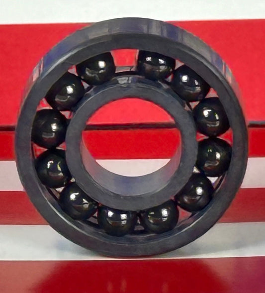 R6 Full Complement Full Ceramic Bearing 3/8" x 7/8" x 9/32" Si3N4 Bearing