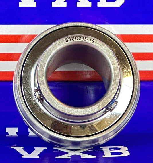 SSUC205-16 Stainless Steel Insert 1" Bore Ball Bearing