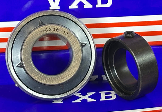 HC206-17 Bearing Insert - eccentric collar 1 1/16 Inch Mounted