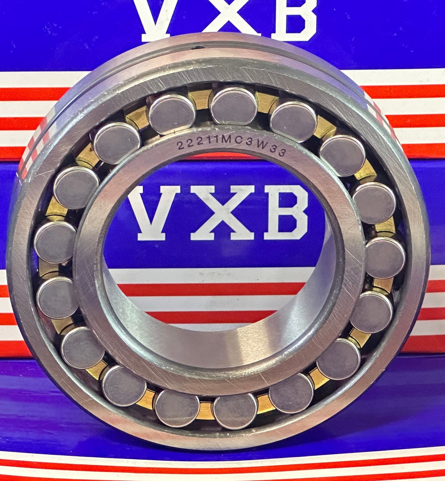 22211MC3W33 Spherical Roller Bearing 55x100x25mm